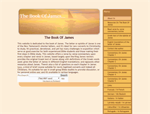 Tablet Screenshot of bookofjames.info